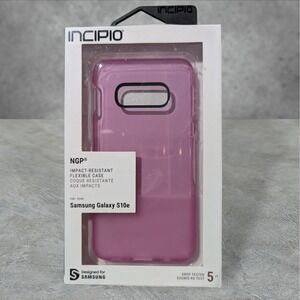 Q1. Incipio Impact Resistant Flexible Case Samsung Galaxy S10e - Pink